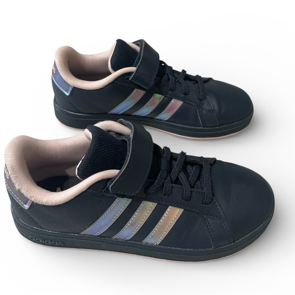 GIRLS' ADIDAS LITTLE KID‎ GRAND COURT 2.0 EL C SNEAKERS Size 3 - Picture 3 of 11